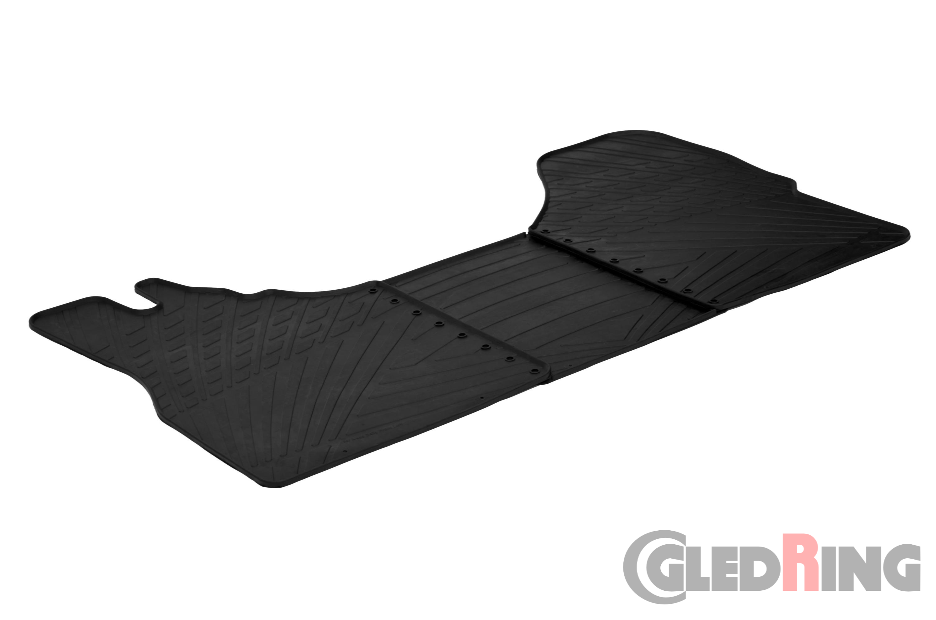 Original Gledring Passform Fußmatten Gummimatten 3 Tlg. - IVECO Daily Cargo 2006-2014