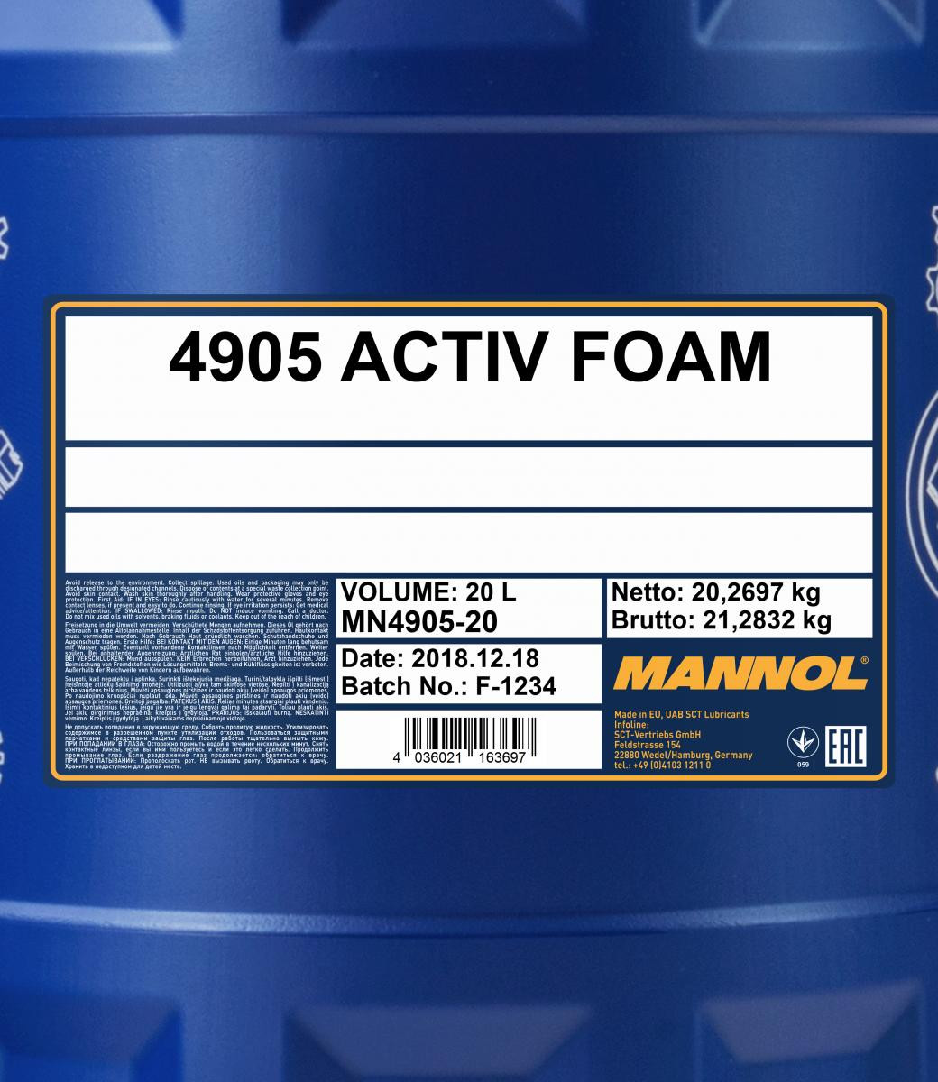 MANNOL Activ Foam 20L