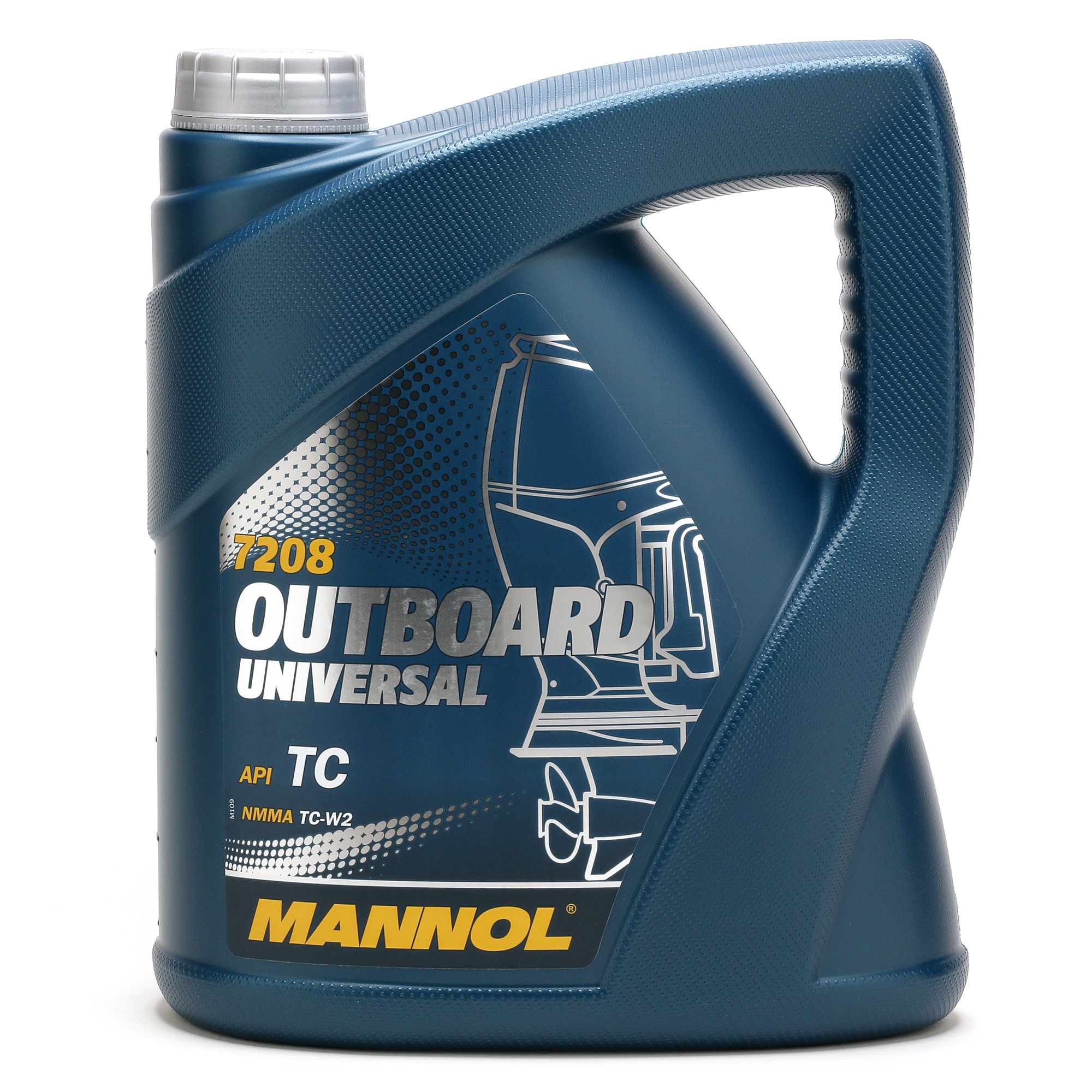 Mannol 7208 2-Takt Outboard Universal Motoröl 4l Kanister