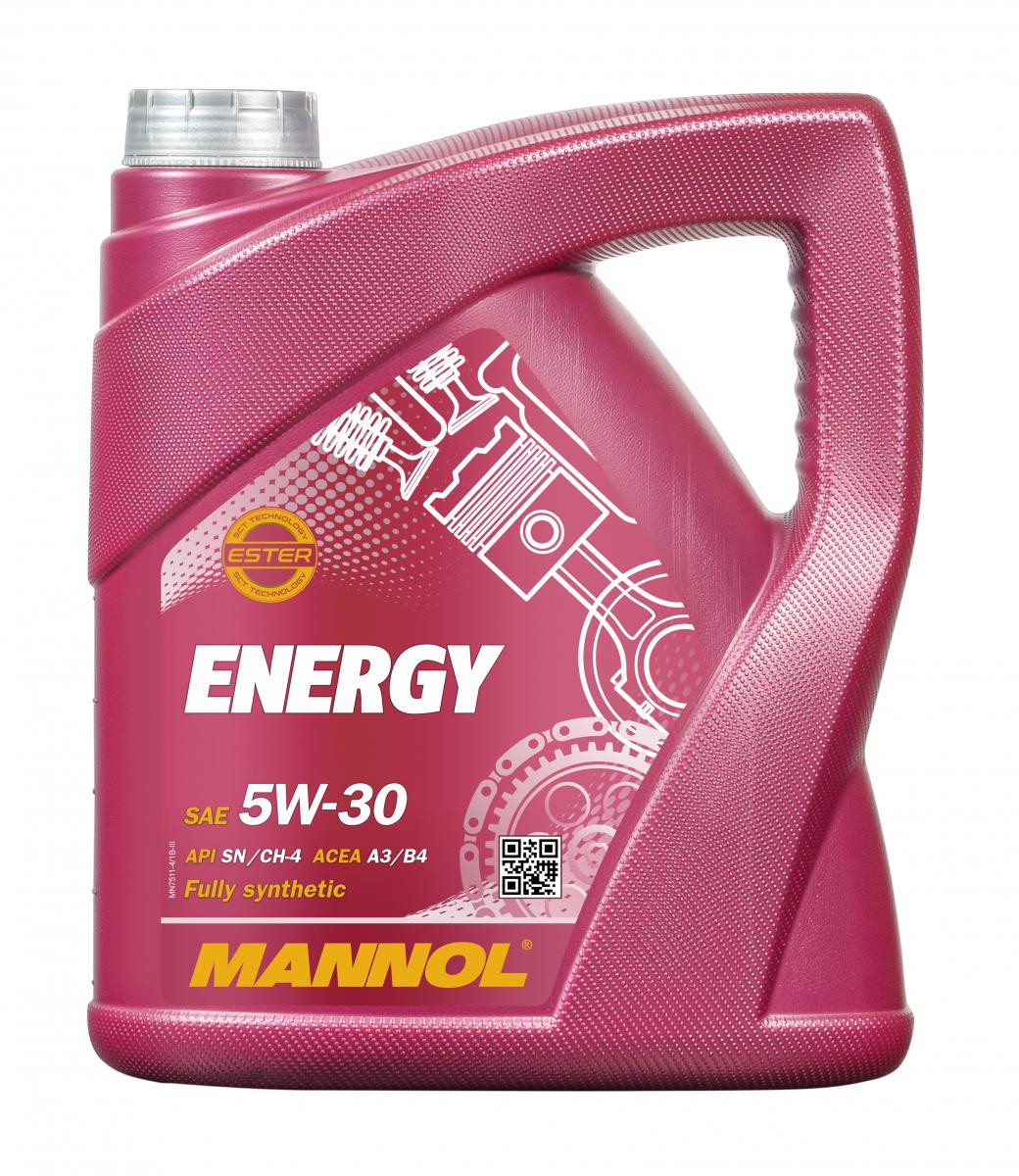 Mannol 7511 Energy 5W-30 synthetisches Motoröl 4l Kanister
