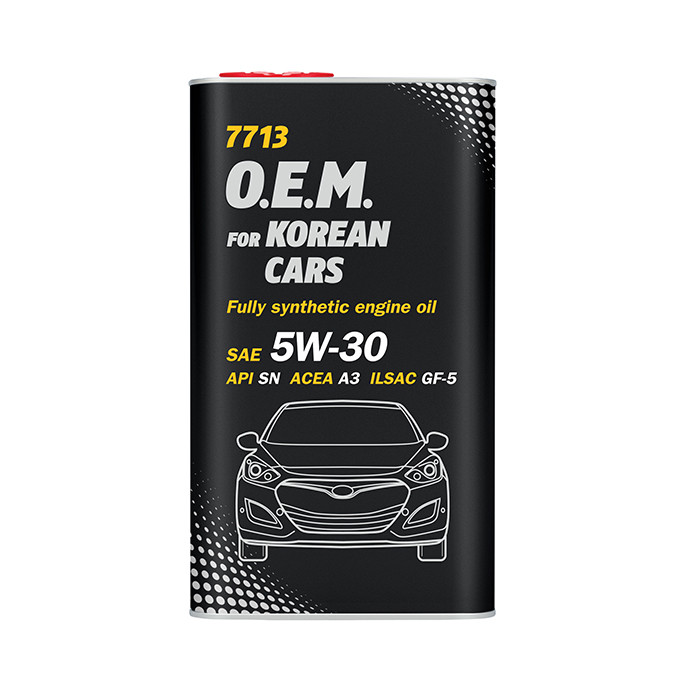 Mannol 7713 for Korean Cars 5W-30 Motoröl 4l Kanister