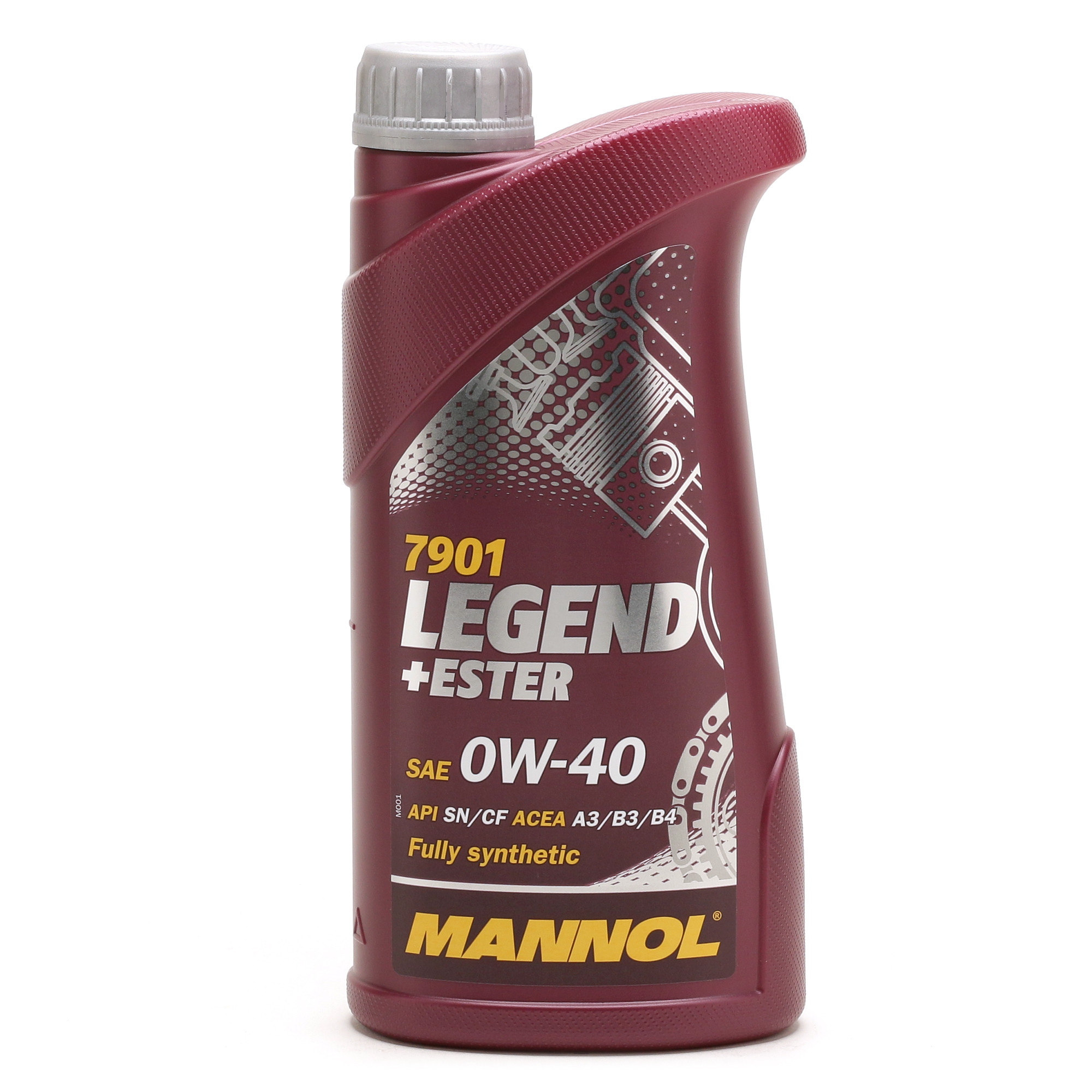 Mannol 7901 Legend + Ester 0W-40 synthetisches Motoröl 1l Flasche