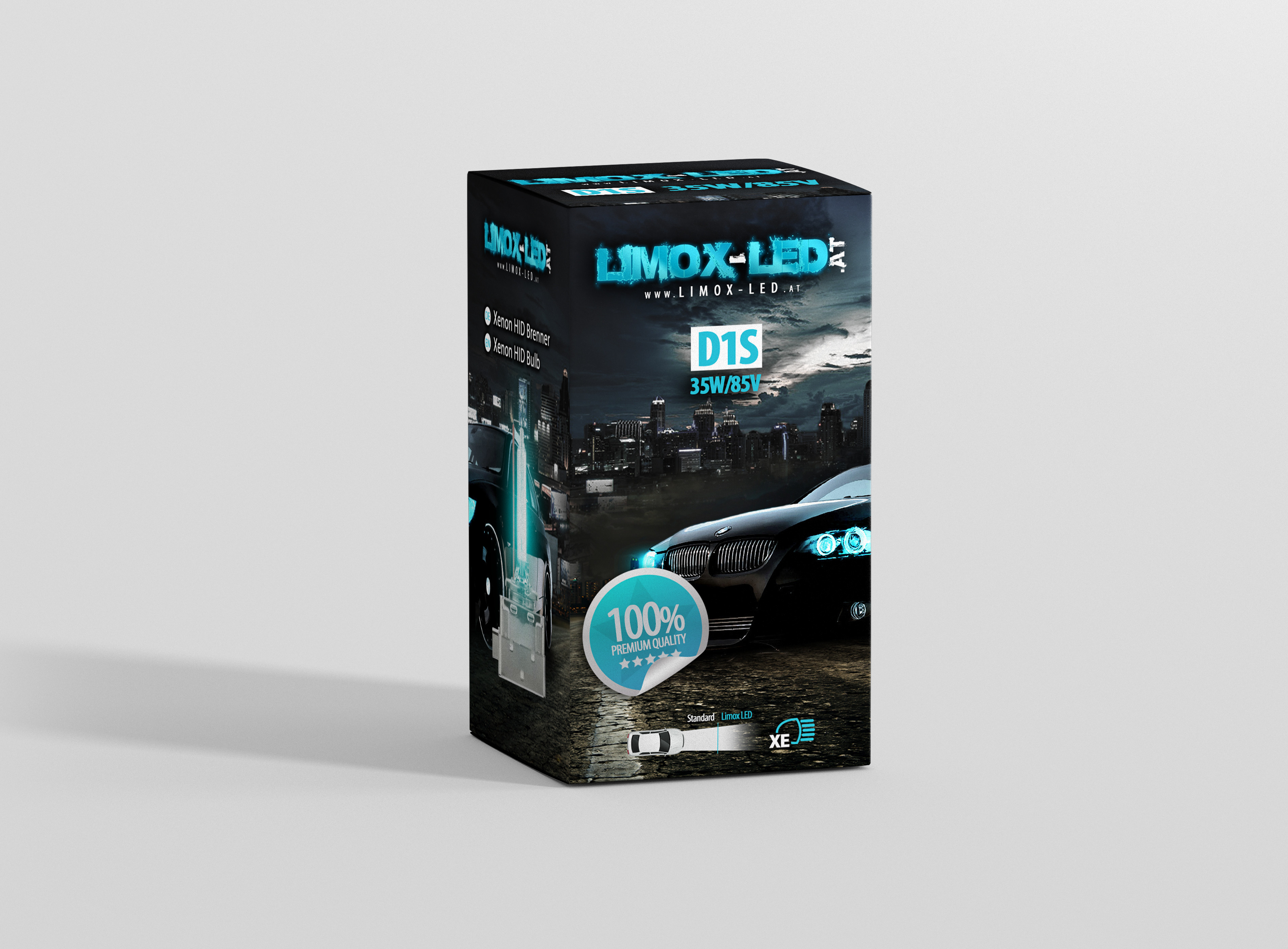 LIMOX LED Xenon Brenner Lampe D1S 6000 Kelvin