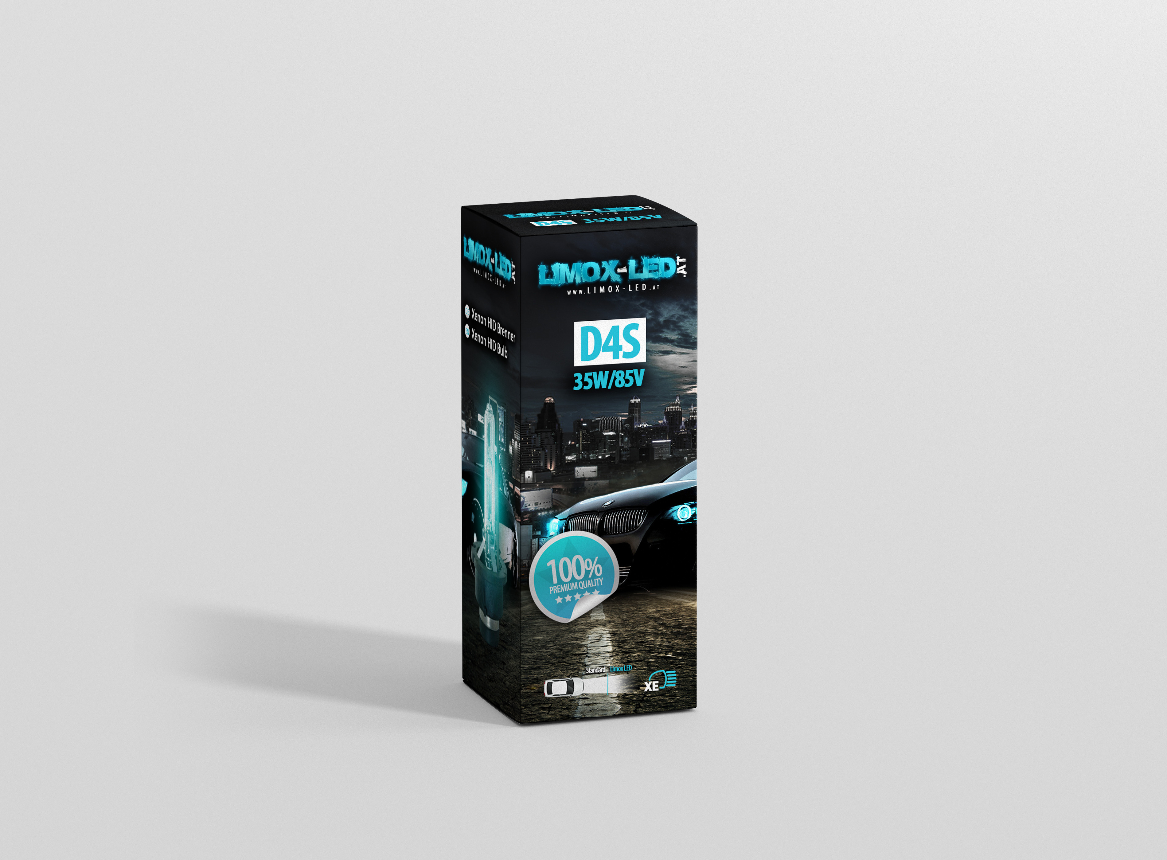 Premium Xenon Brenner HID Lampen D4S 6000K Kelvin Super White