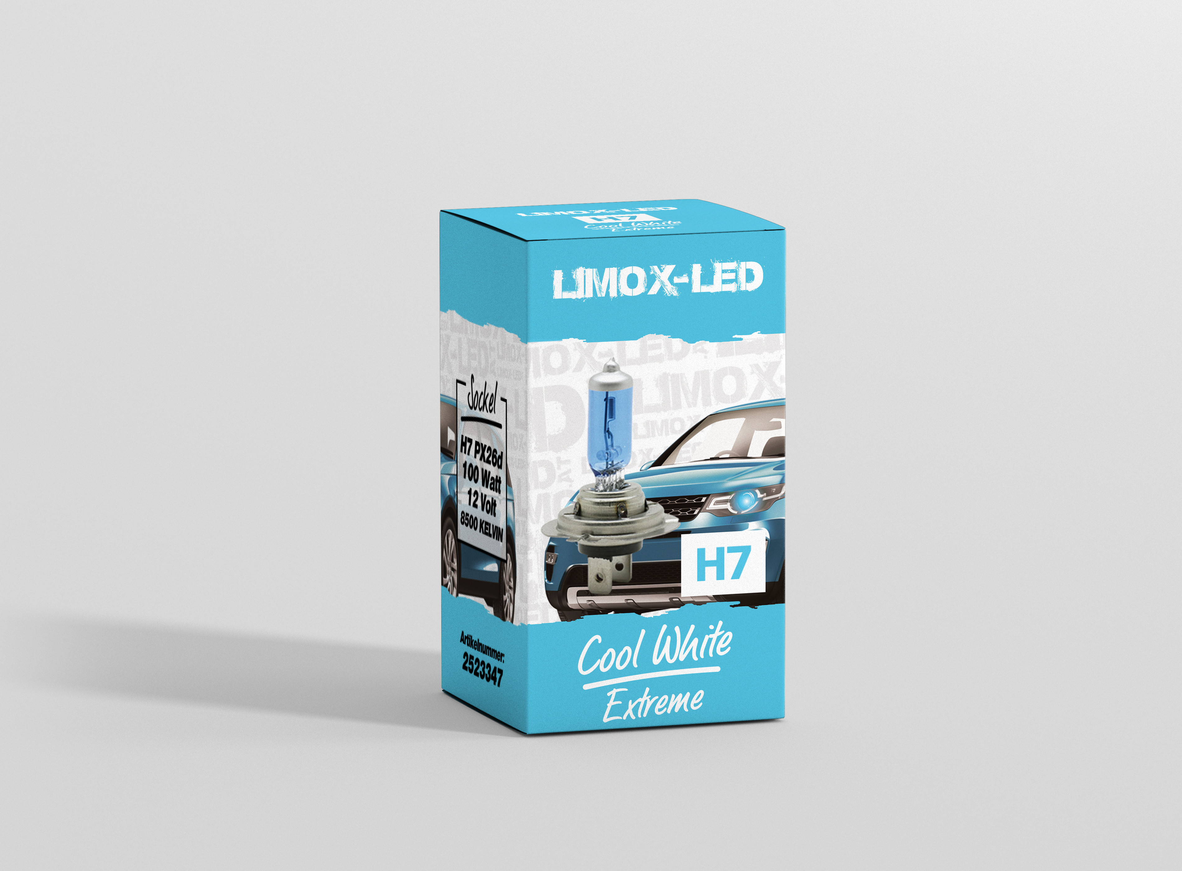 LIMOX H7 PX26d Cool White Extrem 100 Watt 8500 Kelvin