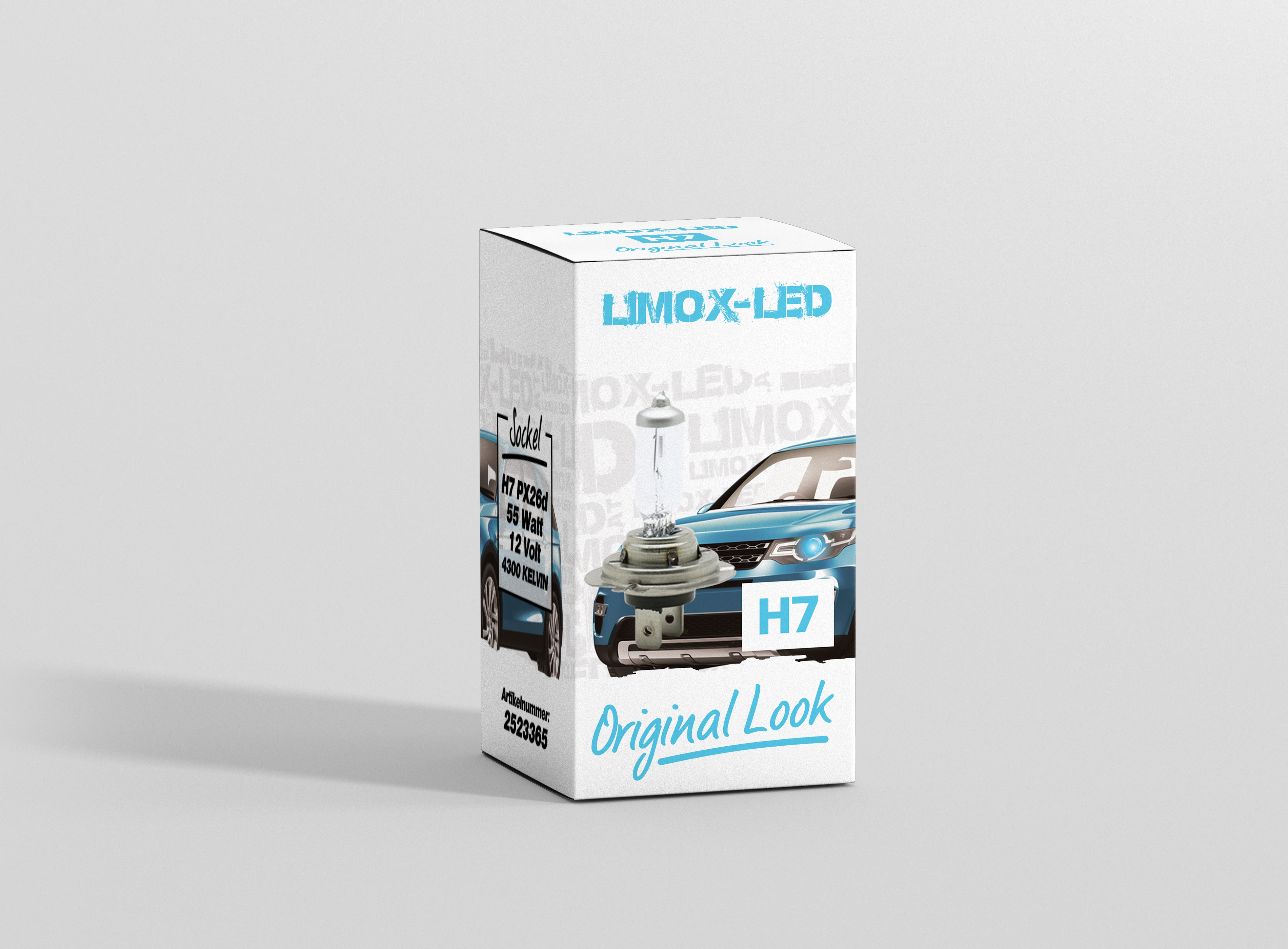 LIMOX H7 PX26d Original Look 55 Watt 4300 Kelvin