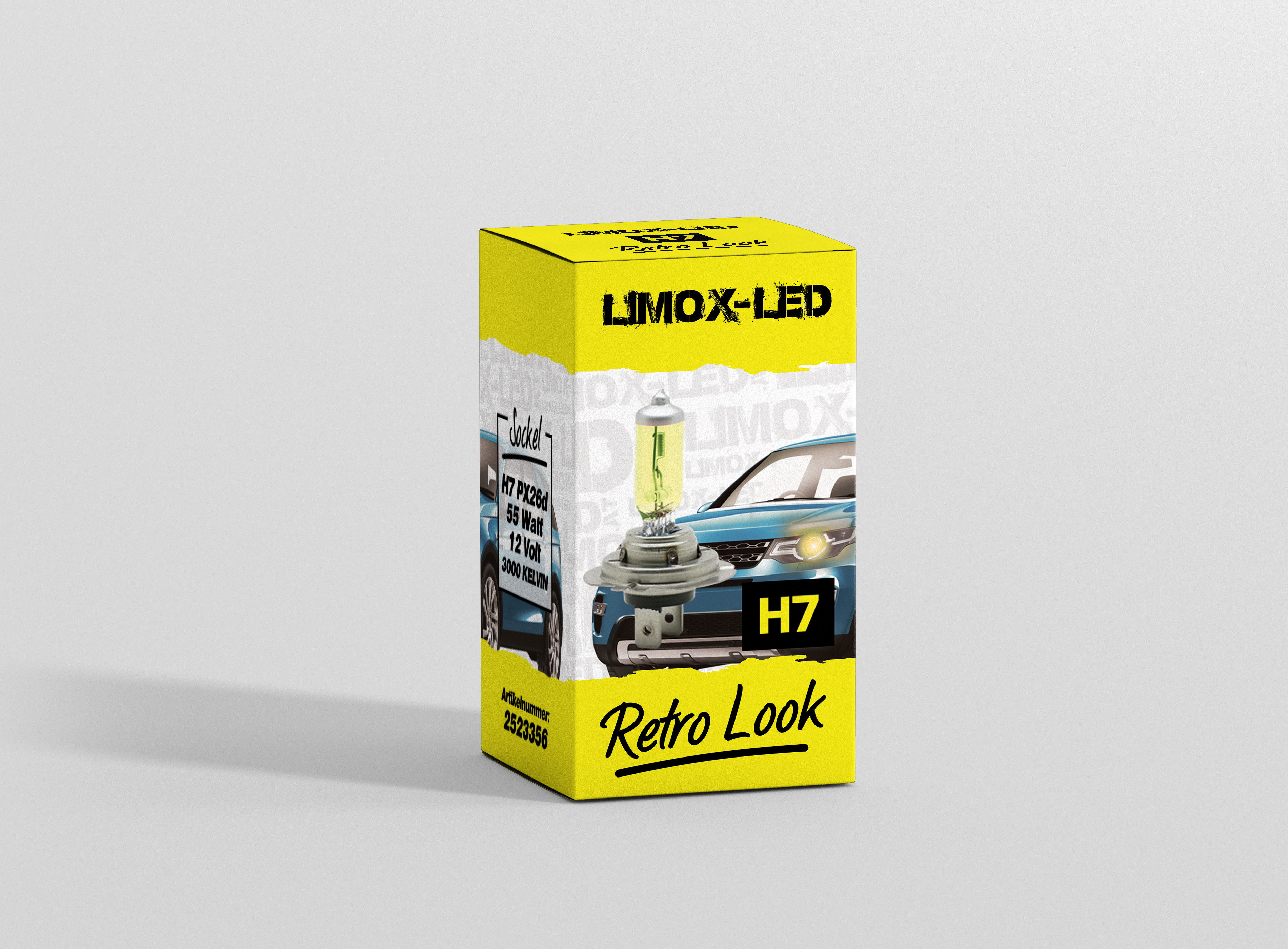 LIMOX H7 PX26d Retro Look 55 Watt 3000 Kelvin
