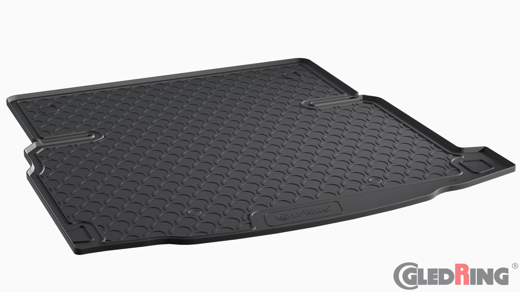 Original Gledring Premium Gummi Kofferraummatte - MERCEDES E Classe Saloon W213 2016->