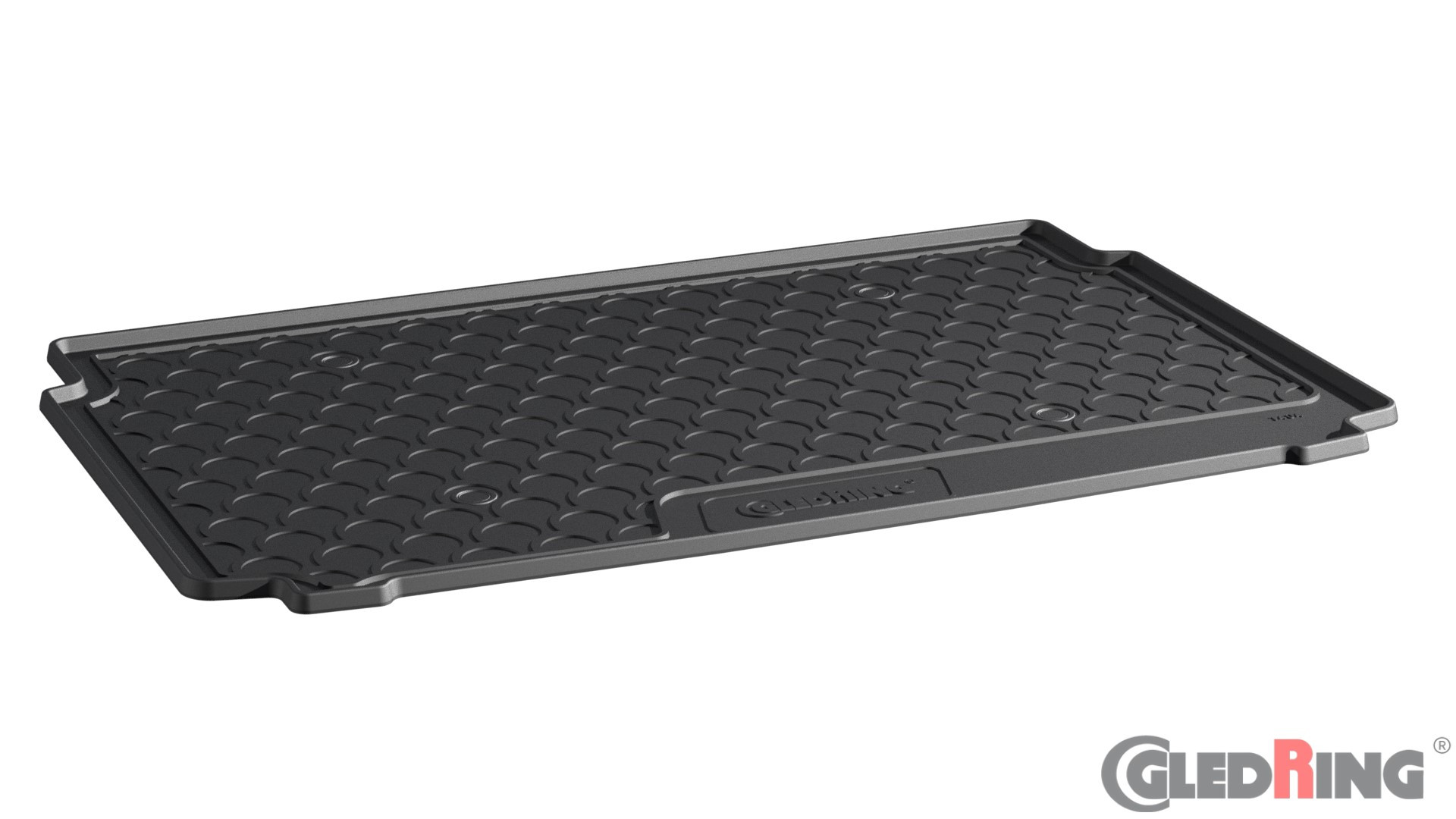 Original Gledring Premium Gummi Kofferraummatte - OPEL Mokka tiefer Boden 2021->