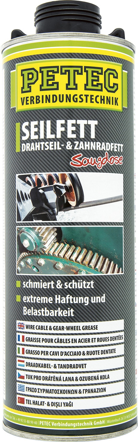 Petec 73610 SEILFETT SAUGDOSE, 1.000ML
