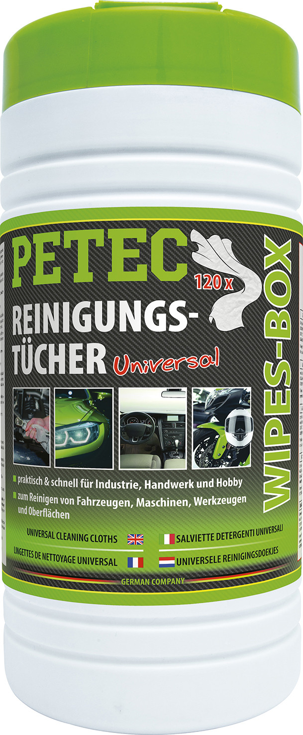 REINIGUNGSTueCHER, WIPES - BOX, INHALT 120 TueCHER