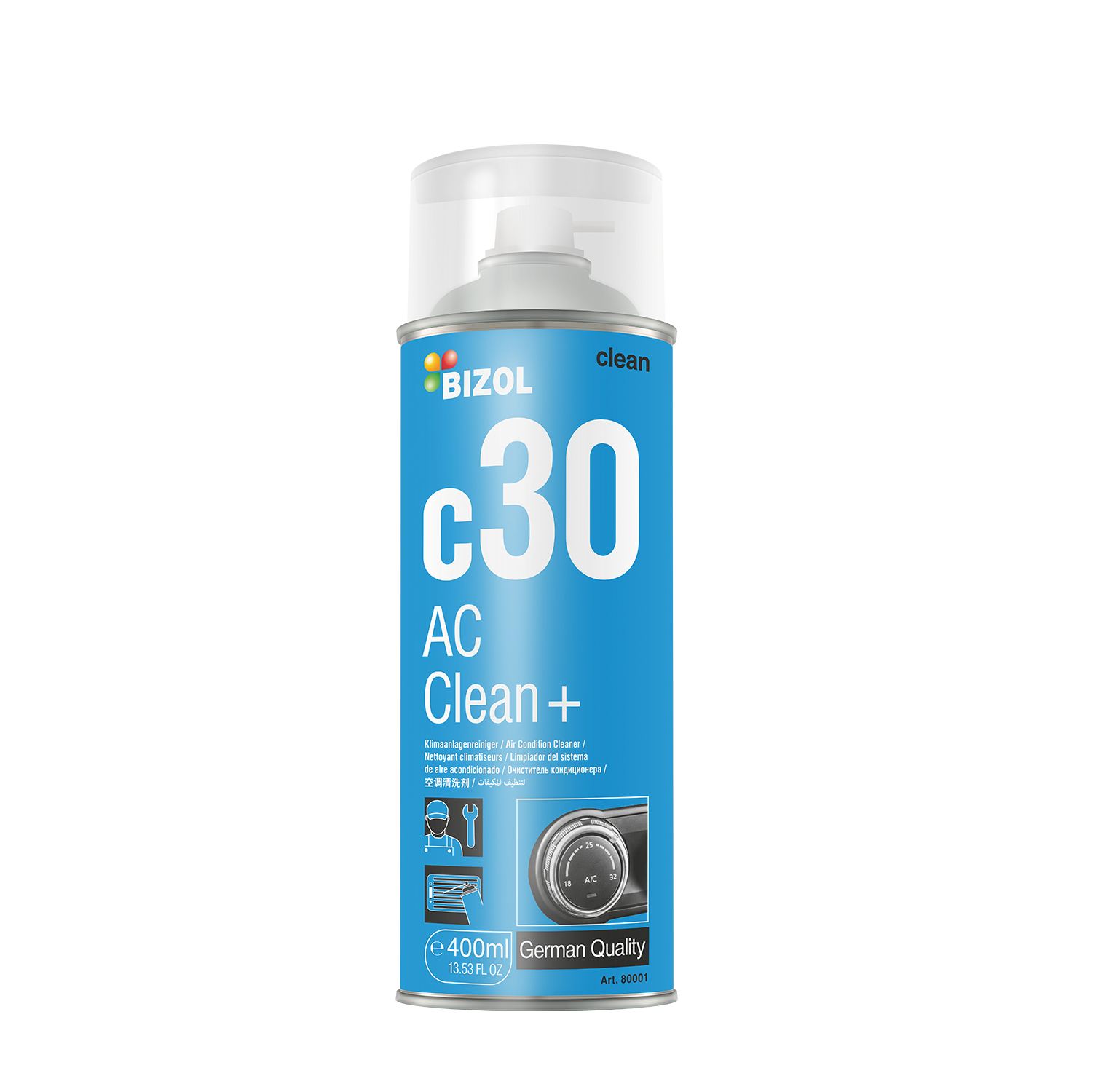 BIZOL AC Clean+ c30 - 400 ml