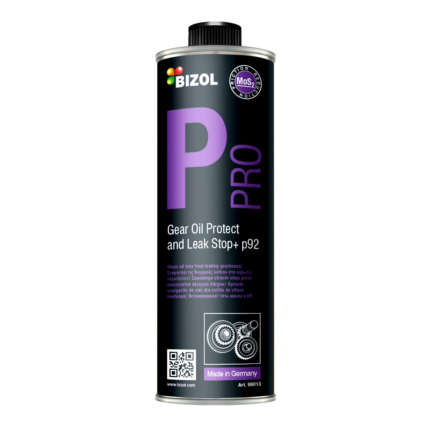 Bizol Pro Gear Oil Getriebeöl Protect and Leak Stop+ p92 - 250 ml
