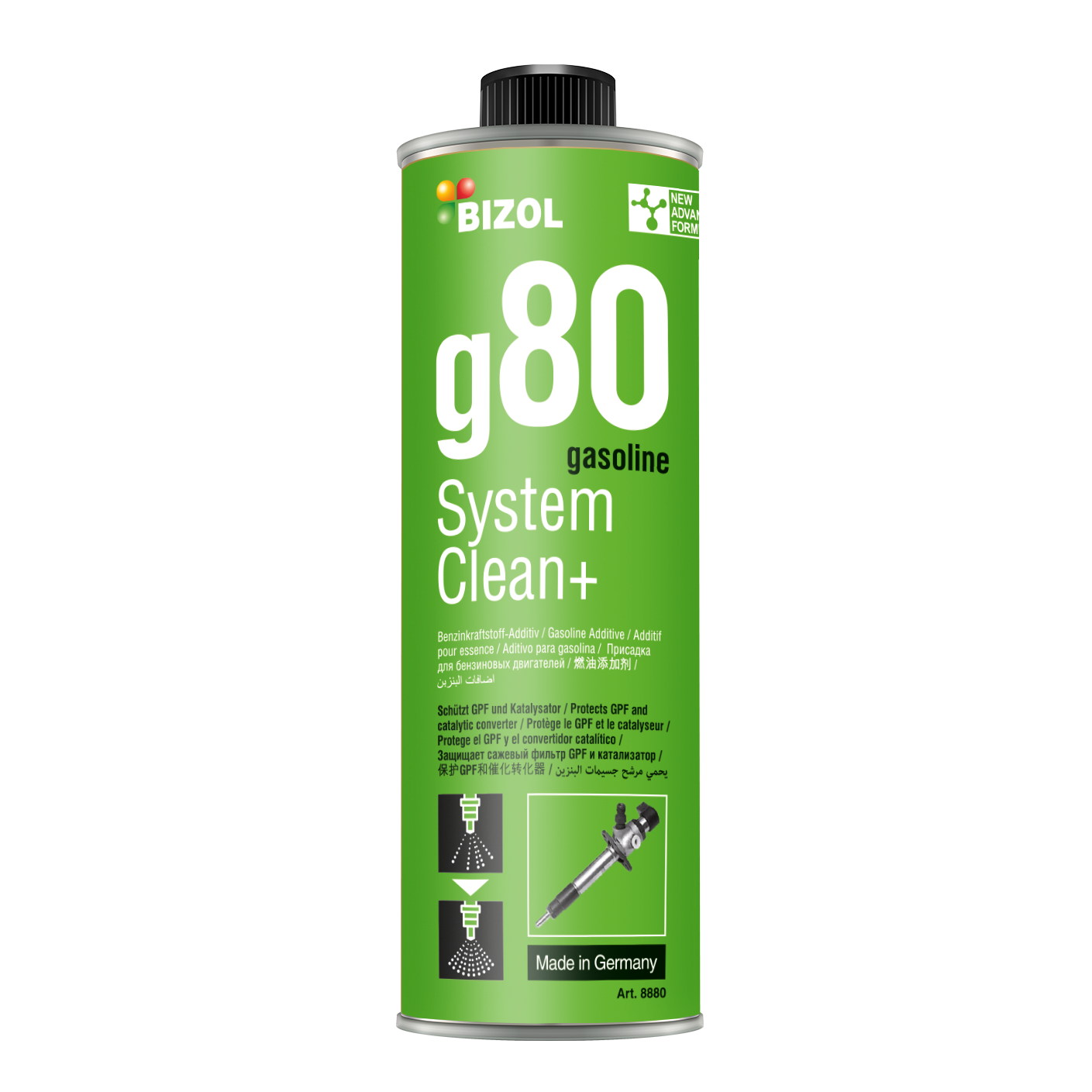 BIZOL Gasoline System Clean+ g80 - 250 ml