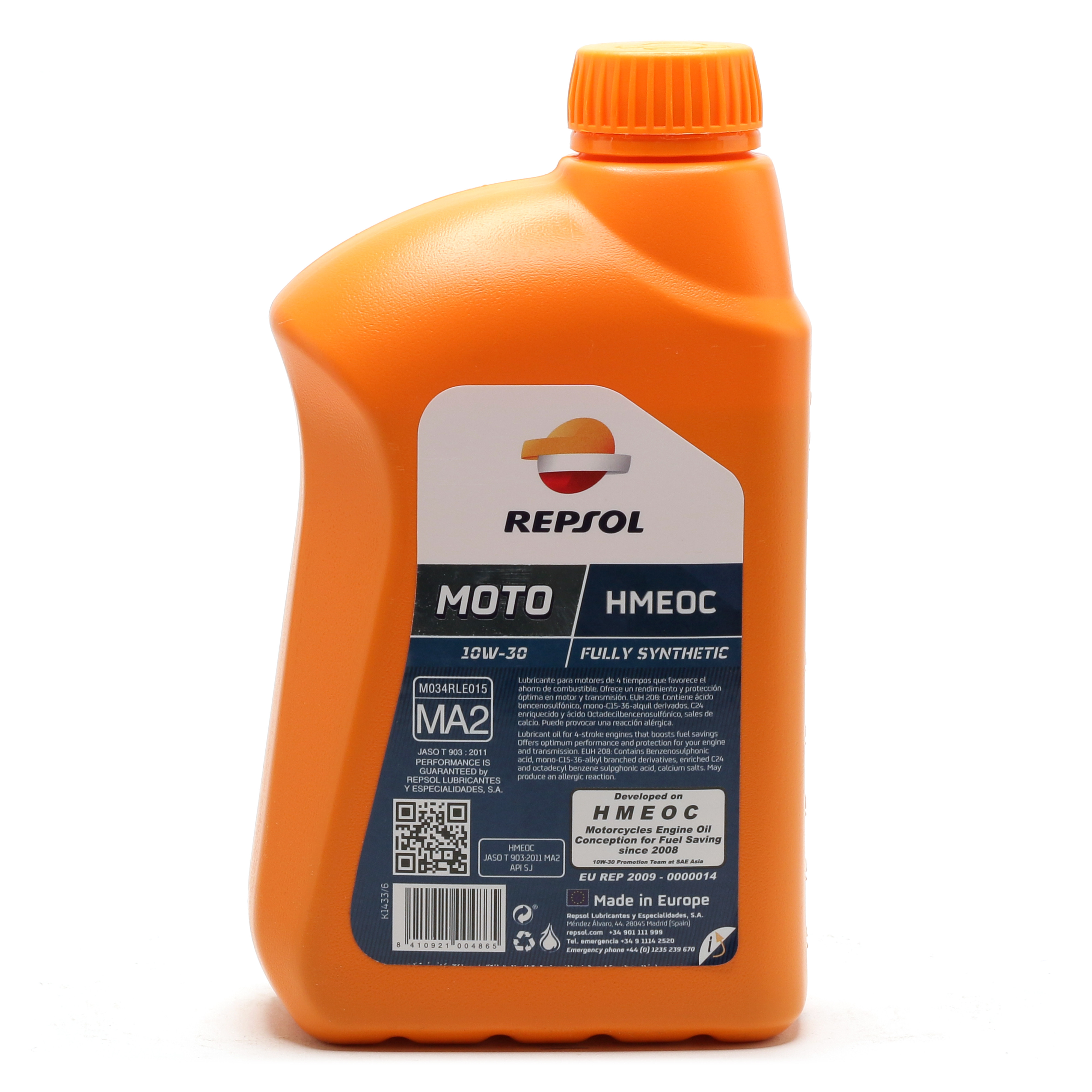 Repsol Motorrad Motoröl MOTO HMEOC 4T 10W30 1 Liter