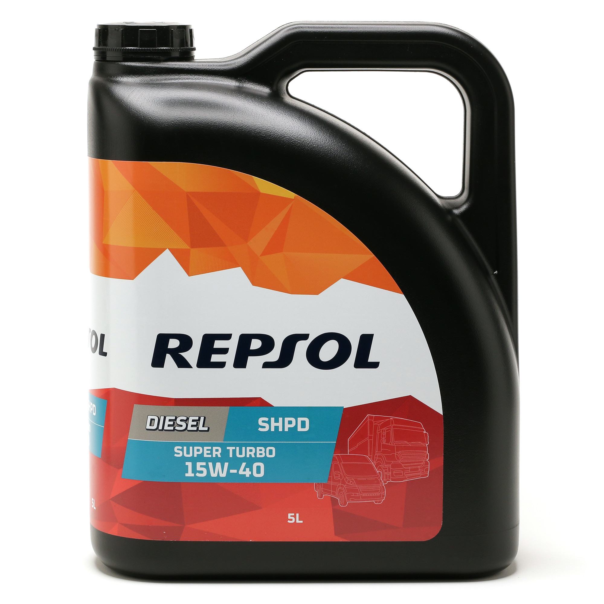 Repsol LKW/ NKW Motoröl GIANT 7410 (Ex.SUPER TURBO DIESEL SHPD) 15W-40 5 Liter Kanister