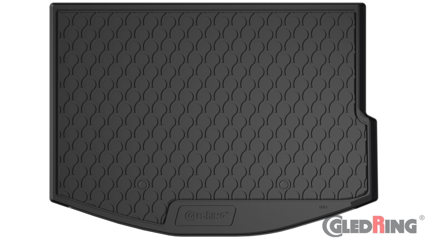Original Gledring Premium Gummi Kofferraummatte - RENAULT Scenic IV 11.2016->2024