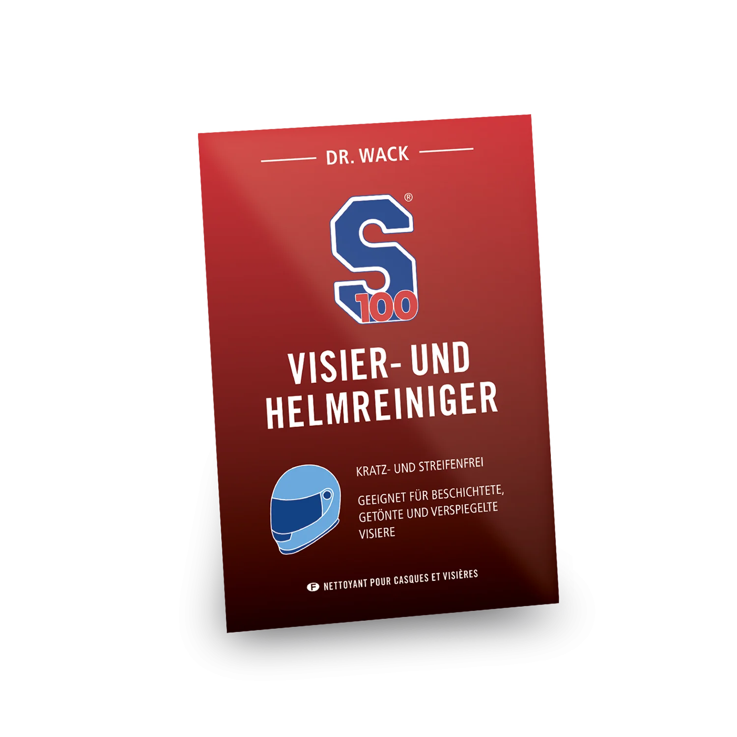 Dr. Wack S100 Visier- und Helmreiniger Doppeltuchset
