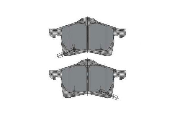 SCT Bremsbeläge SP243PR