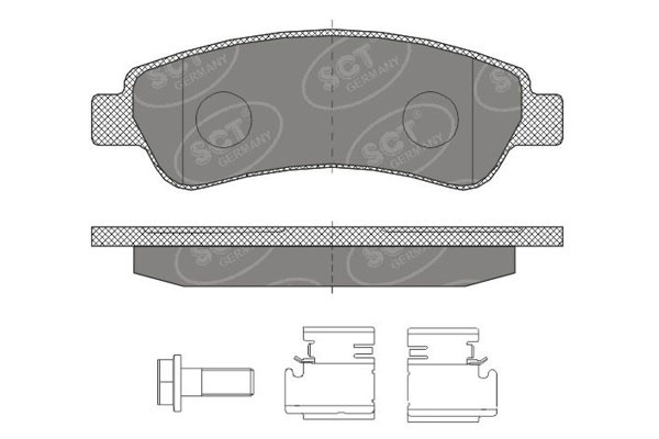 SCT Bremsbeläge SP478PR