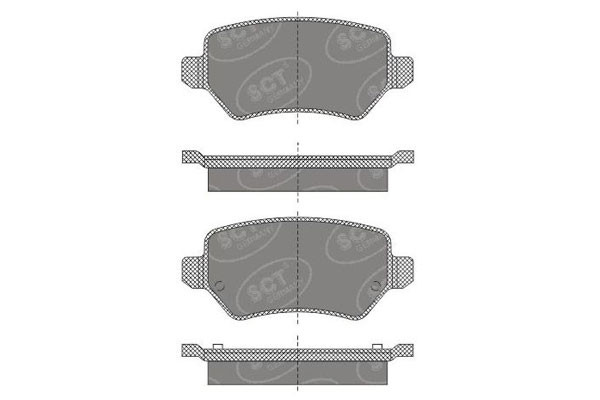 SCT Bremsbeläge SP494PR