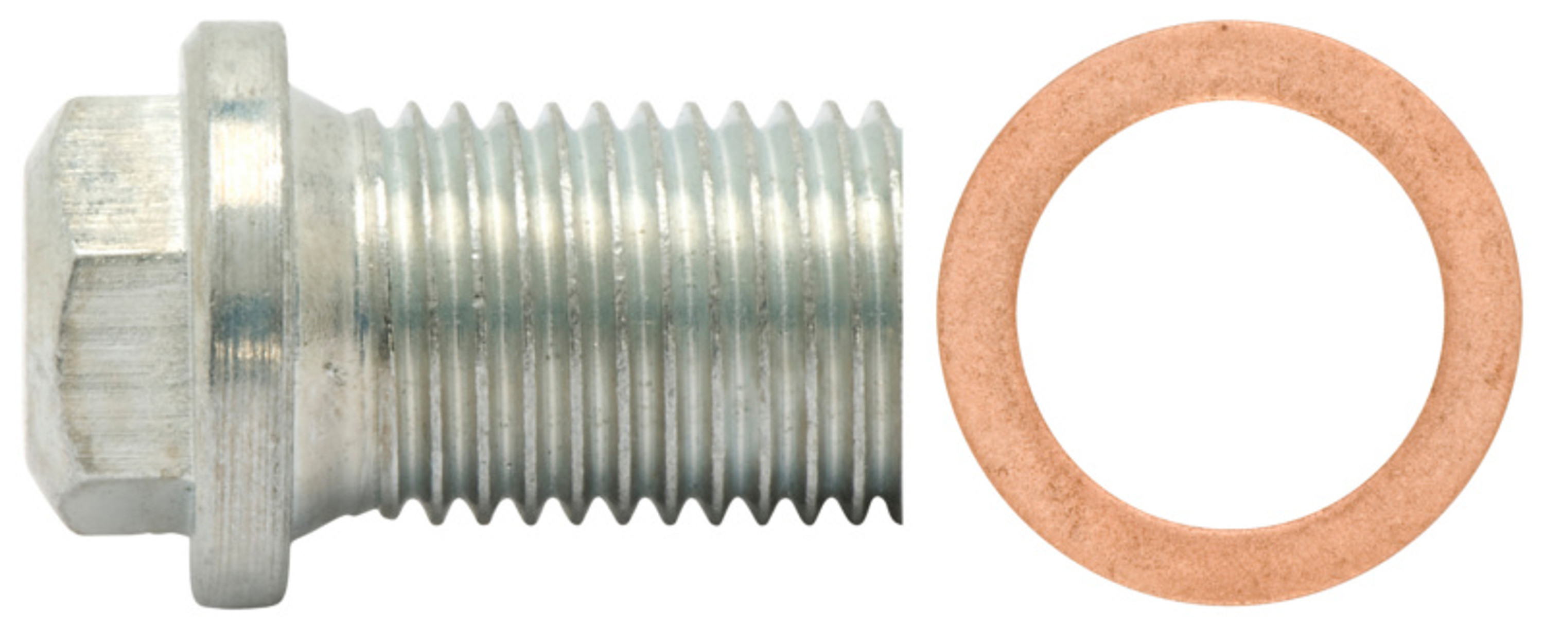 Ölablassschraube M14 x 1,5 x 24, mit Dichtring, Stahl Zinklamellenbeschichtet DP 1Stk.