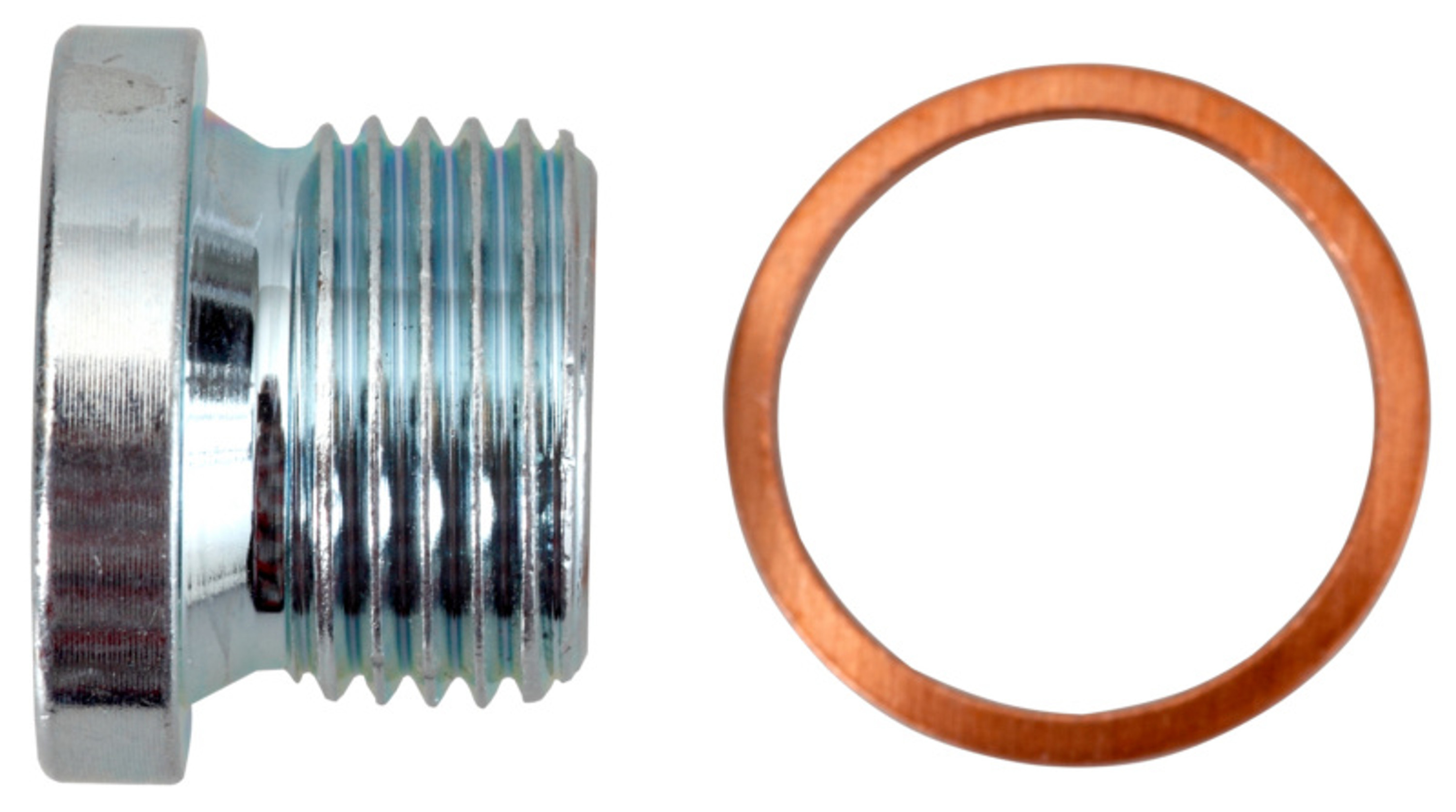 Ölablassschraube M18 x 1,5 x 12, mit Dichtring, Stahl verzinkt 1Stk.