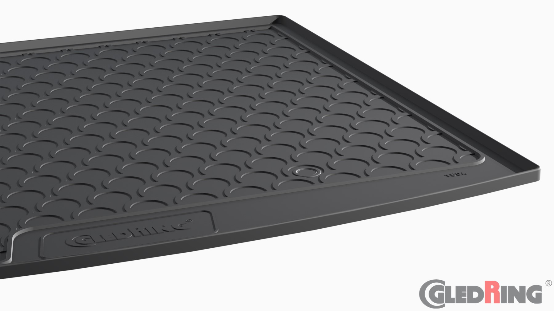 Original Gledring Premium Gummi Kofferraummatte - SEAT Ateca (Oben hoher nicht variabler Boden) 05.2016->