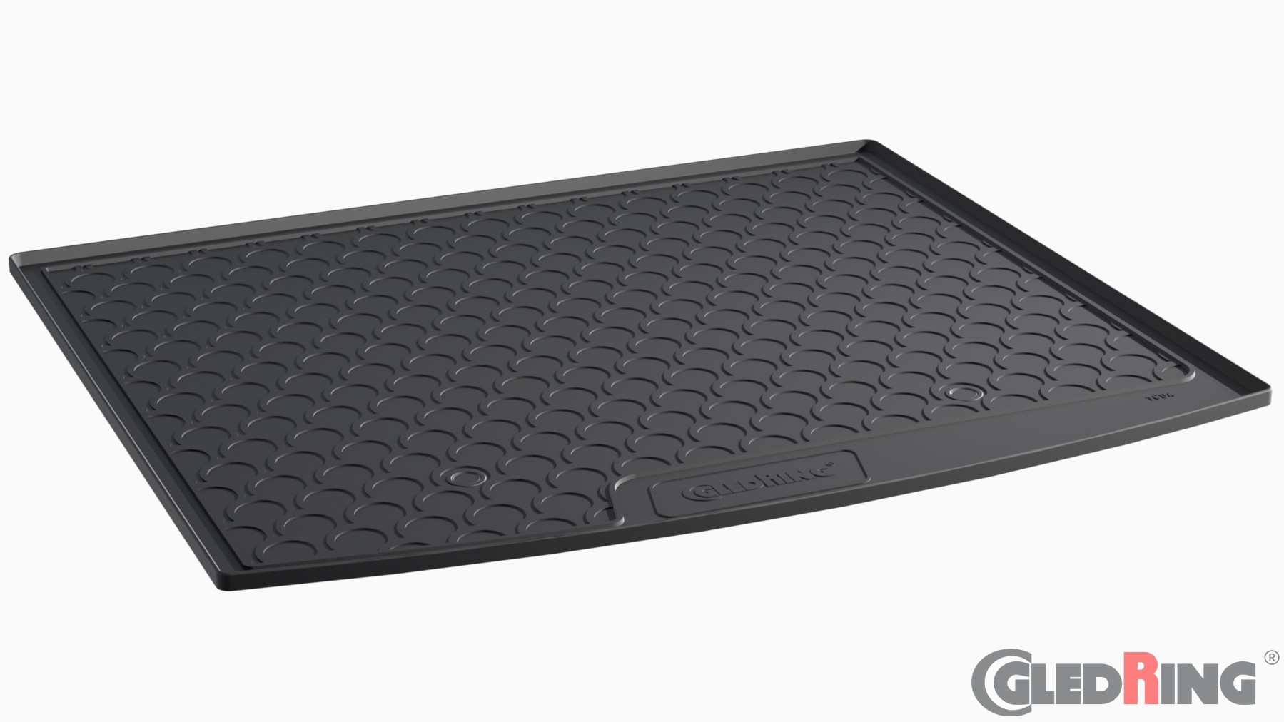 Original Gledring Premium Gummi Kofferraummatte - SEAT Ateca (Oben hoher nicht variabler Boden) 05.2016->