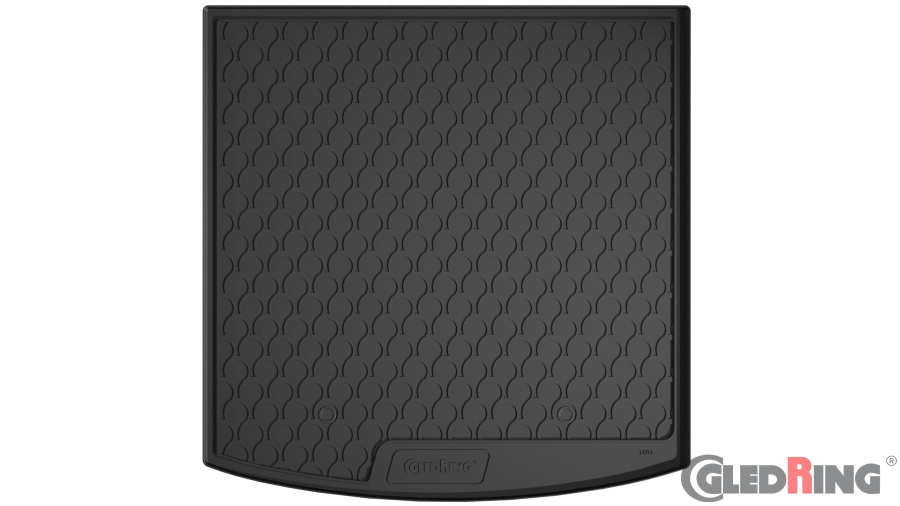 Original Gledring Premium Gummi Kofferraummatte - SEAT Leon ST (Oberer variabler Boden) 2013-2020