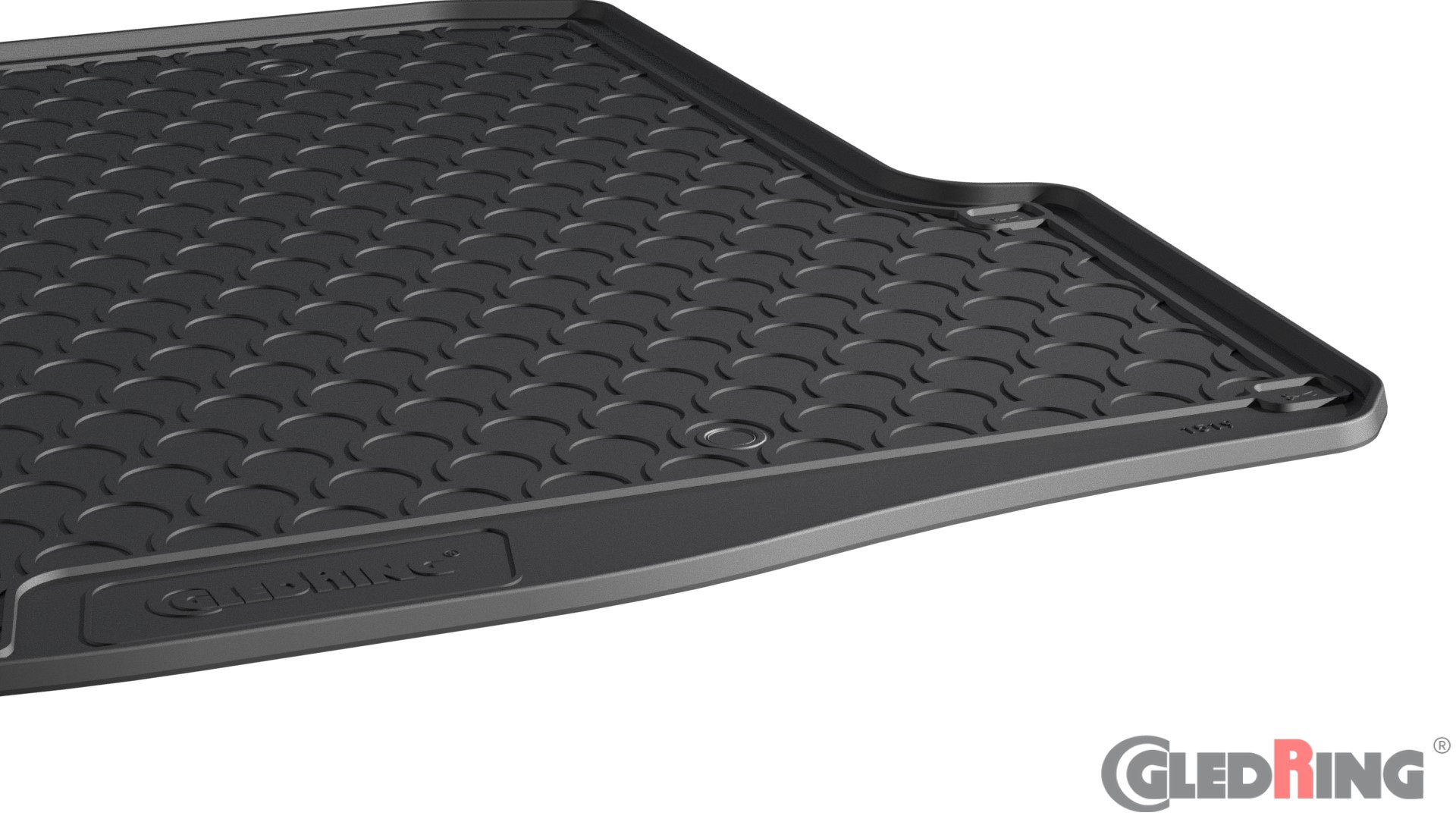 Original Gledring Premium Gummi Kofferraummatte - SKODA Oktavia Kombi (Tiefer Boden) 2004-2013