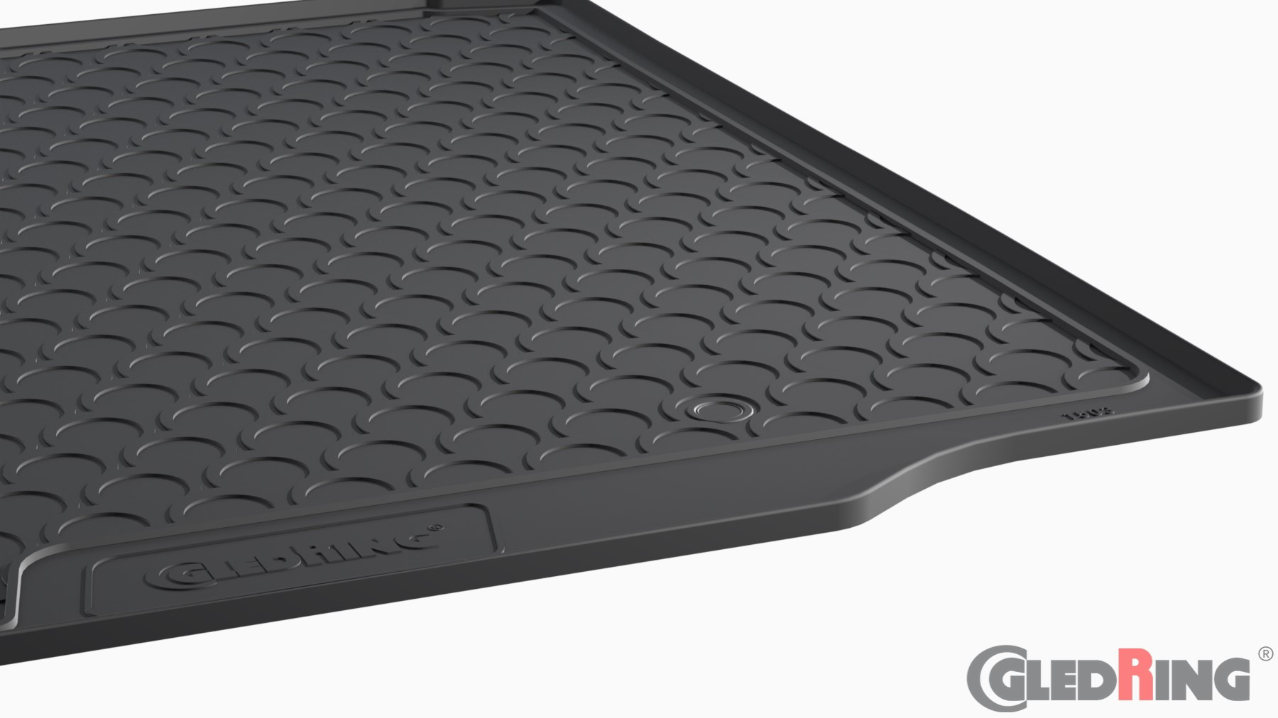 Original Gledring Premium Gummi Kofferraummatte - SKODA Superb B6/3T Sedan 2008-2015