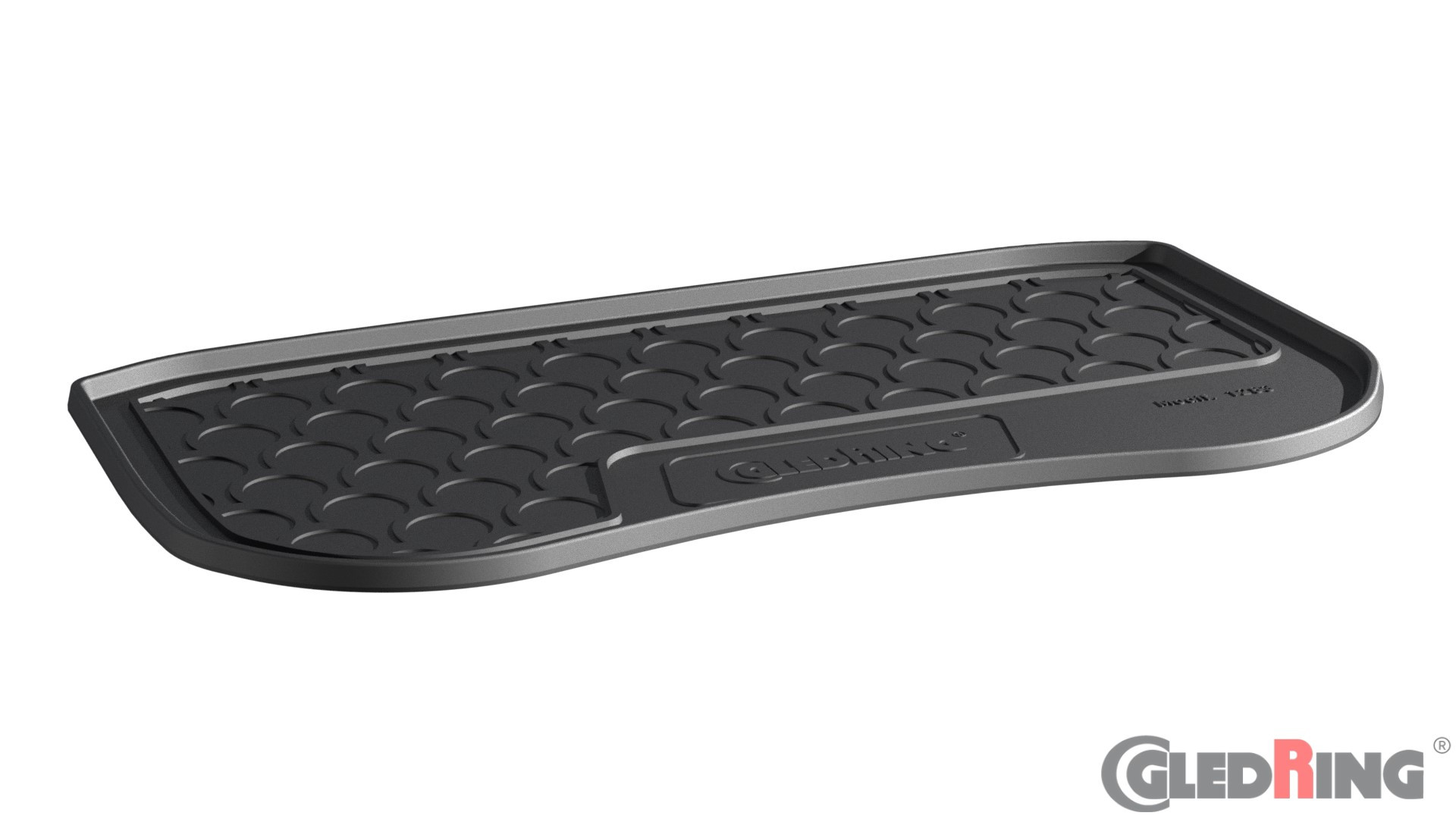 Original Gledring Premium Gummi Kofferraummatte - TESLA Model 3 Sedan (Vorderer Kofferraum) modif.2020->