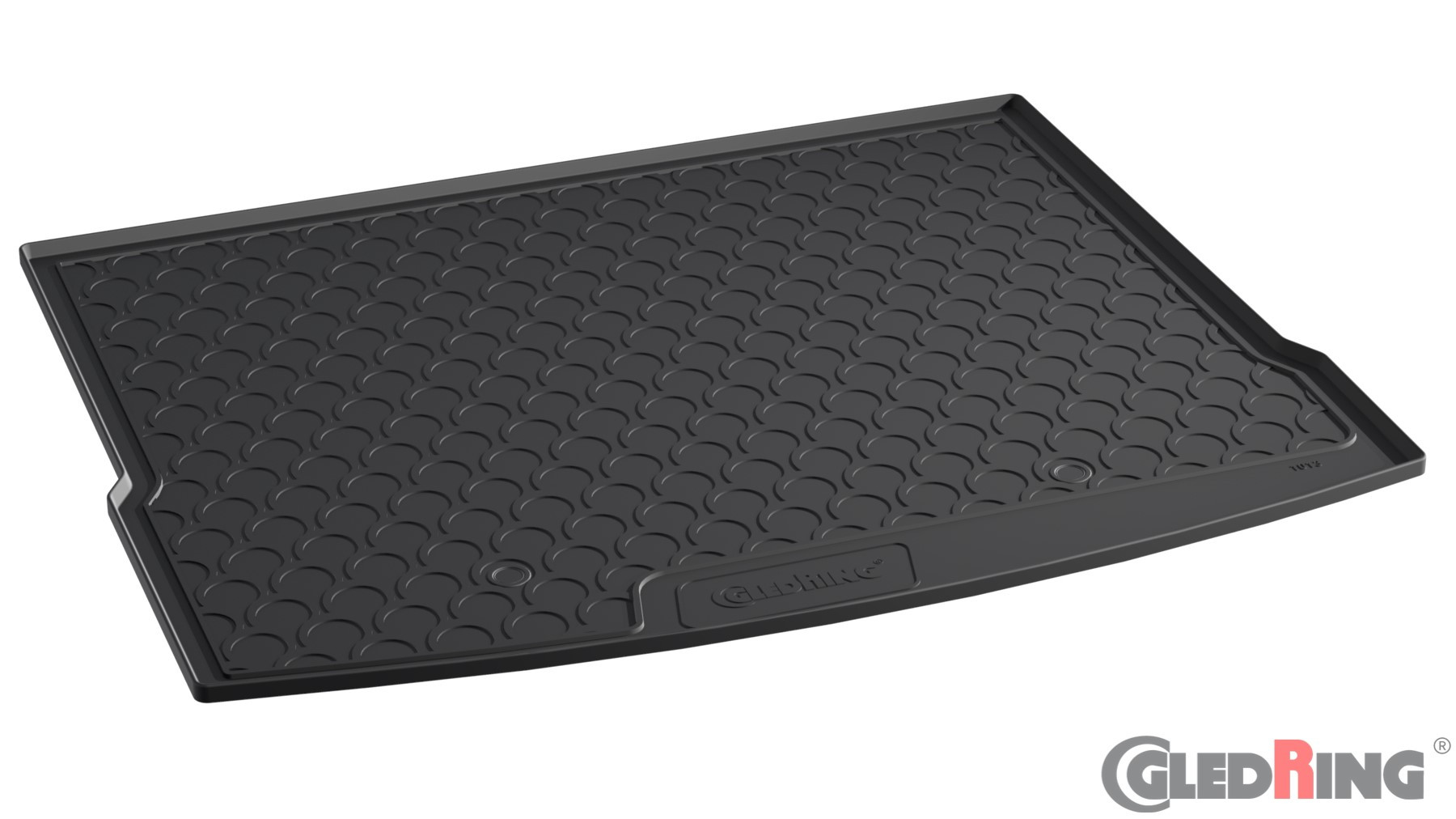 Original Gledring Premium Gummi Kofferraummatte - VOLKSWAGEN Tiguan (Oberer Boden) 4.2016-2024