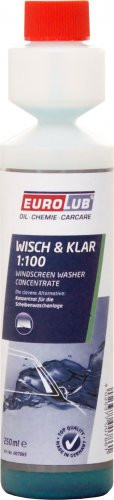 EUROLUB Wisch & Klar 1:100 Scheibenreiniger-Konzentrat 250ml (Sommer)