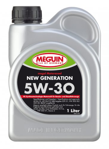 Meguin megol Motoröl New Generation SAE 5W-30 1l