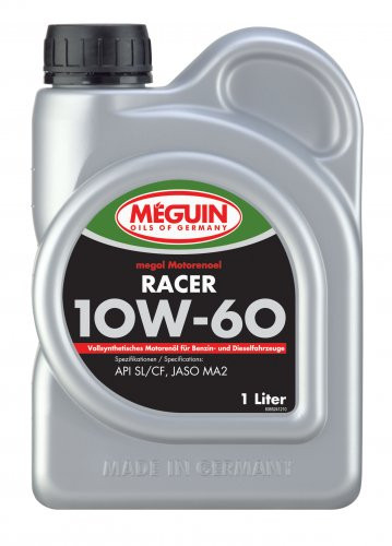 Meguin megol 6524 4T RACER 10W-60 VS Motorrad Motoröl 1l