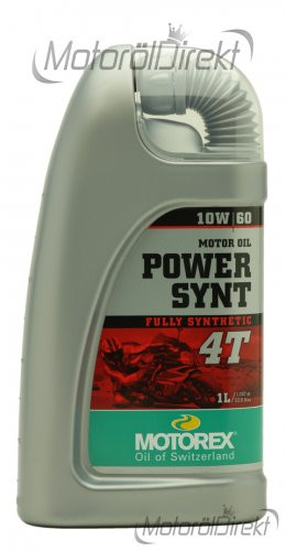 MOTOREX 4T Power Synt SAE 10W-60 Motorrad Motoröl 1l