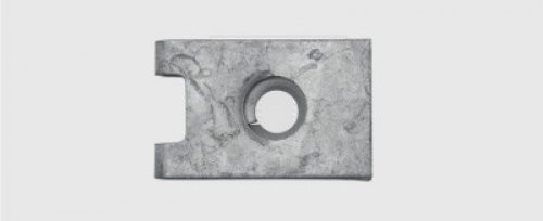 Blechmutter VAG 3,5 / 0,7 - 1,75 mm, verzinkt 4Stk.