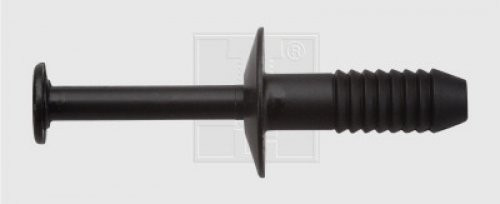 Kunststoffspreizniet für Stoßstangenbefestigungen BMW, schwarz, Kunststoff 5Stk.