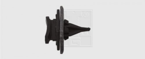 Scheibenklammer lang, schwarz 5Stk.