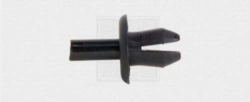 Kunststoffspreizniet OPEL, schwarz, Kunststoff 6Stk.