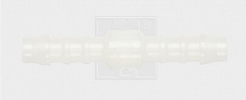 Schlauchverbinder gerade 4 mm, Kunststoff 2Stk.