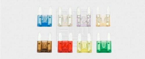 Flachstecksicherung Mini Set 8-teilig MINI 3-30A 8Stk.