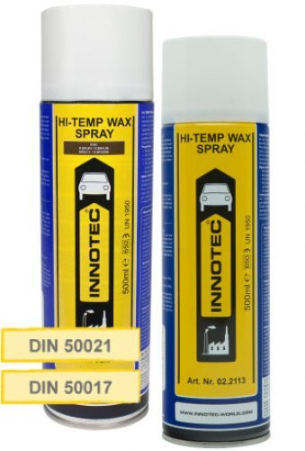 Innotec Unterboden- & Hohlraumschutz | Hi-Temp Wax - Spray - Schwarz (6100) 500ml