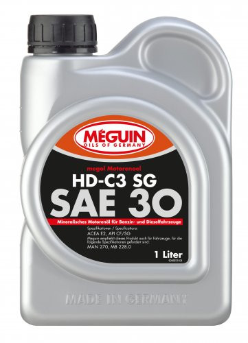 Meguin megol 4683 Motorenoel HD-C3 SG (single-grade) SAE 30 1l