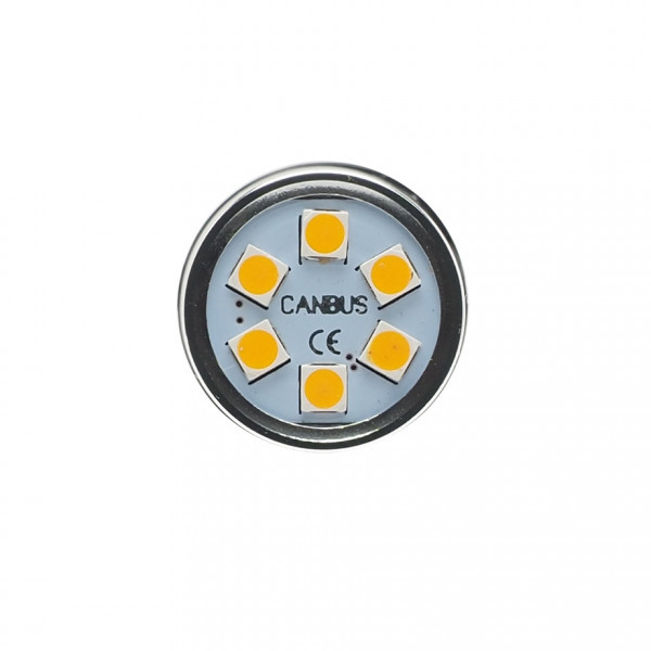 LED Glassockel WY21W T20 7440 30x3030 SMD Orange 100 % Canbus Inside