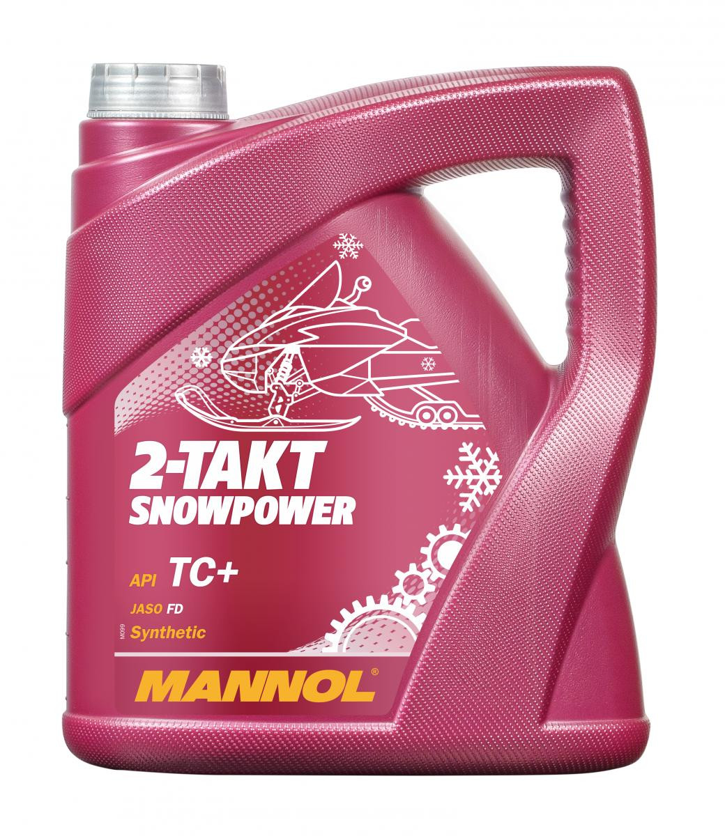 Mannol 7201 2-Takt Snowpower Motoröl 4l Kanister