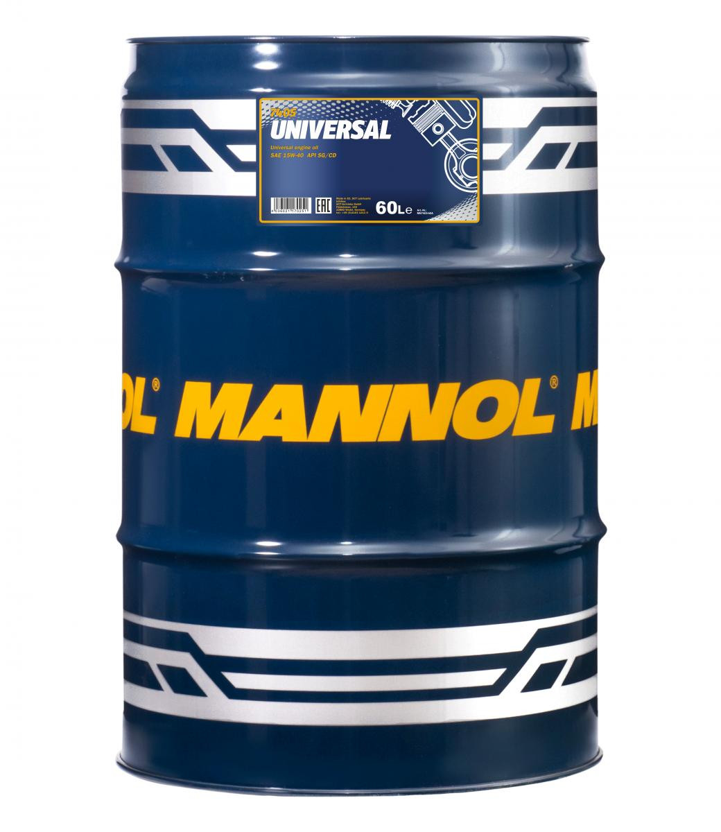 Mannol 7405 Universal 15W-40 mineralisches Motoröl 60l Fass