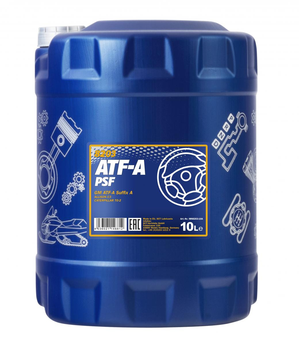 Mannol 8203 ATF-A/PSF Automatikgetriebeöl 10l Kanister